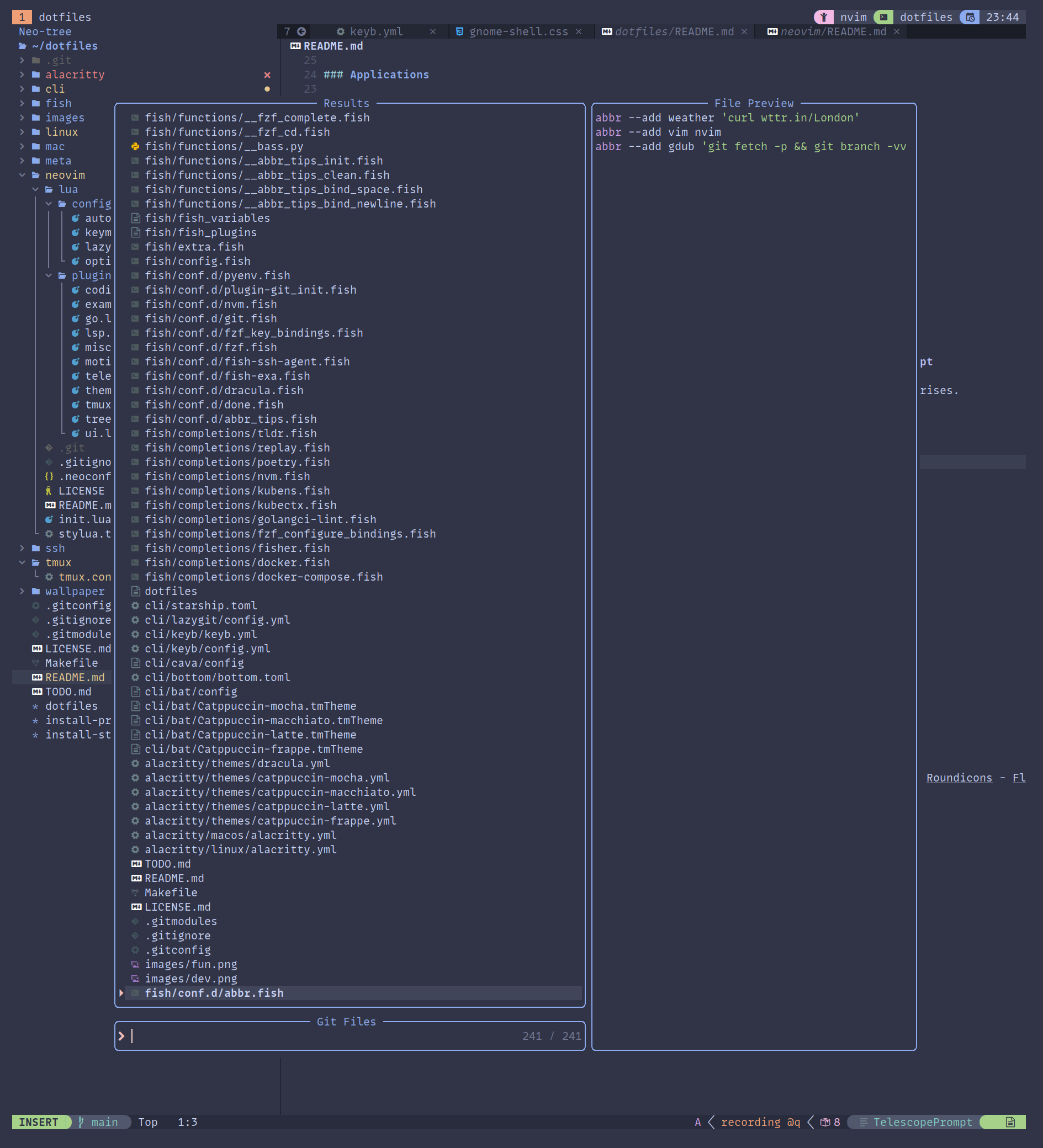 Neovim Telescope