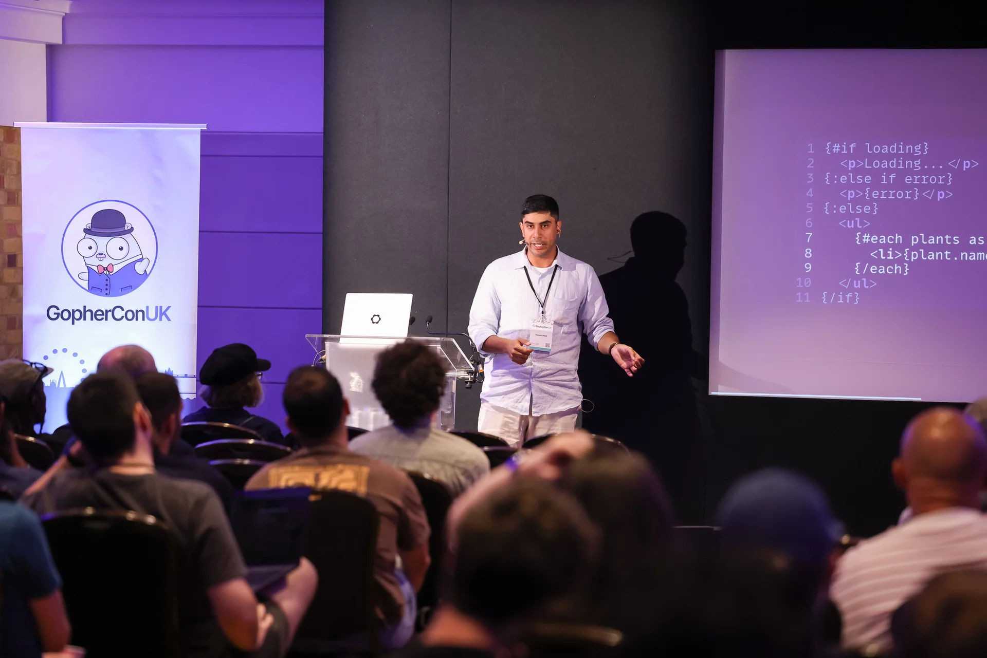 GopherCon conference photo
